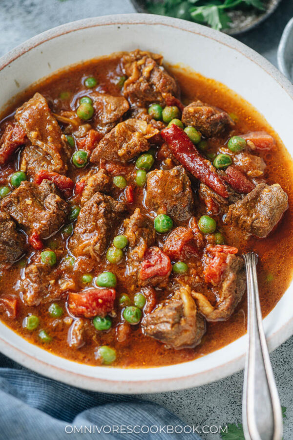 Instant Pot Curry Beef Stew Omnivore's Cookbook
