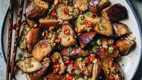Air Fryer Chinese Eggplant