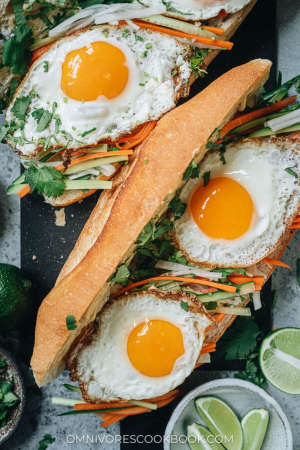 Egg Banh Mi Omnivore's Cookbook