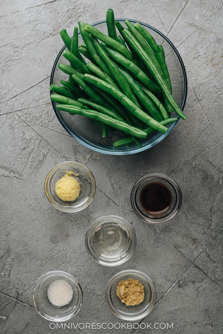 Ginger Green Beans (姜汁豆角) Omnivore's Cookbook
