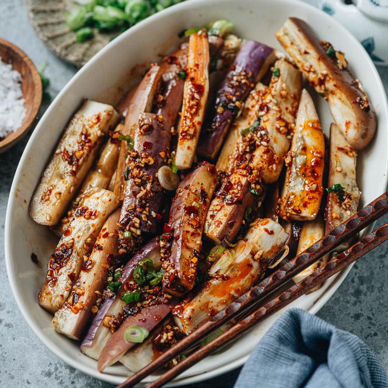 Spicy Eggplant Salad (凉拌茄子)