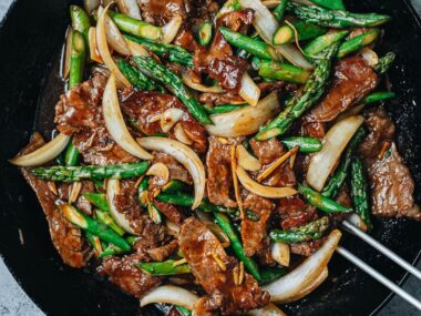 Hao You Niu Rou in a pan