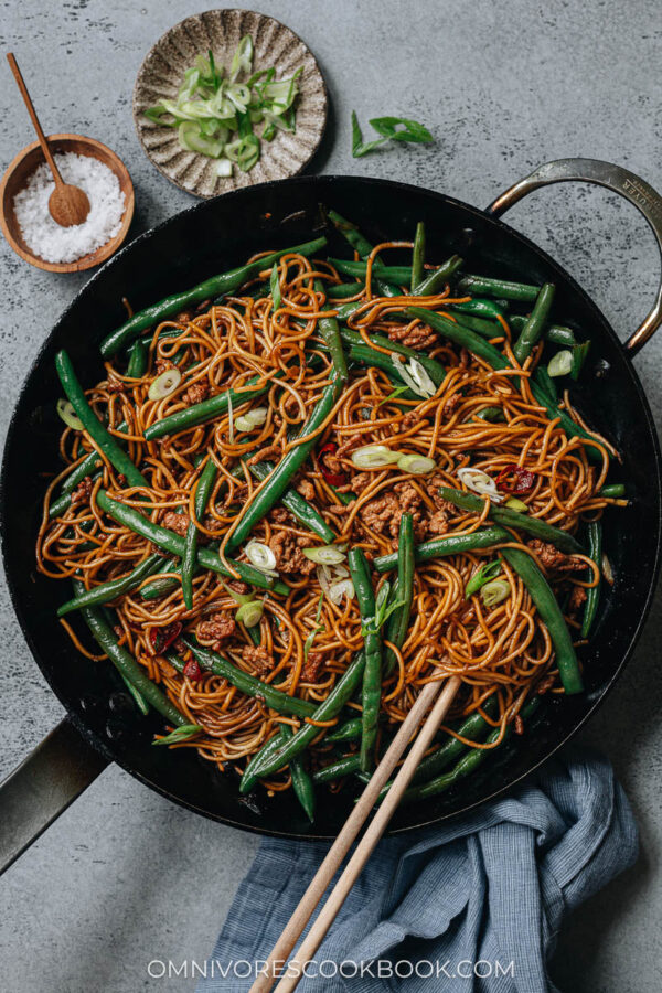 Green Bean Noodles (豆角焖面) Omnivore's Cookbook
