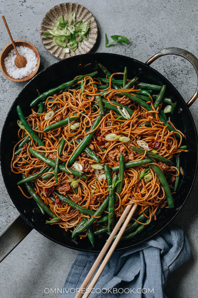 Green Bean Noodles (豆角焖面) Omnivore's Cookbook