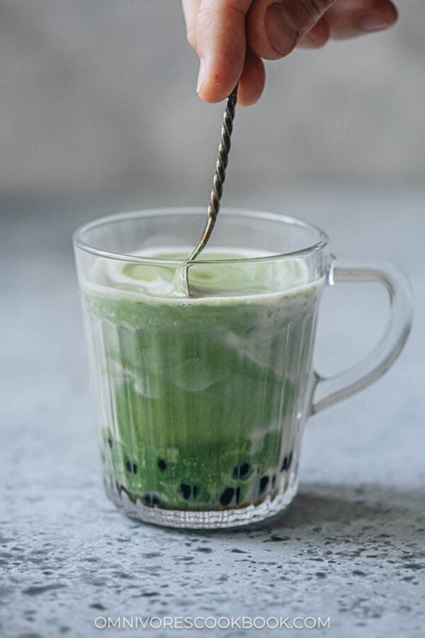 Matcha Boba Tea Omnivore's Cookbook