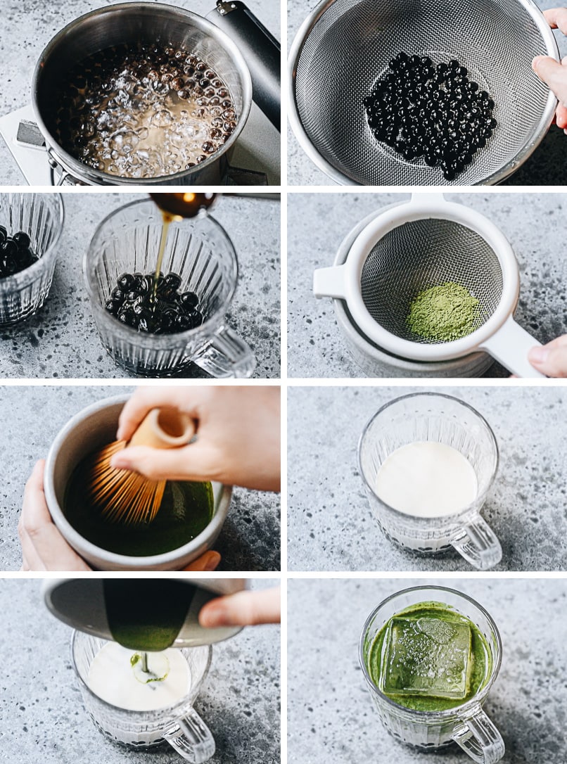 Matcha Boba Tea - Omnivore's Cookbook