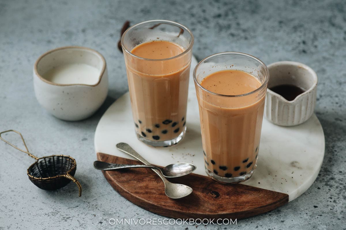 Chocolate Milk Tea - Plant-Based on a Budget
