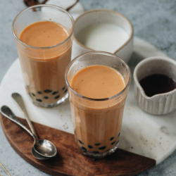 Create rich and silky bubble tea at home using this recipe to recreate the drink that you love from bubble tea shops. {Vegetarian, Gluten-Free}