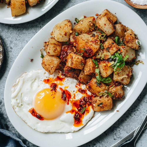 Shredded Potato Stir Fry (酸辣土豆丝) - Omnivore's Cookbook