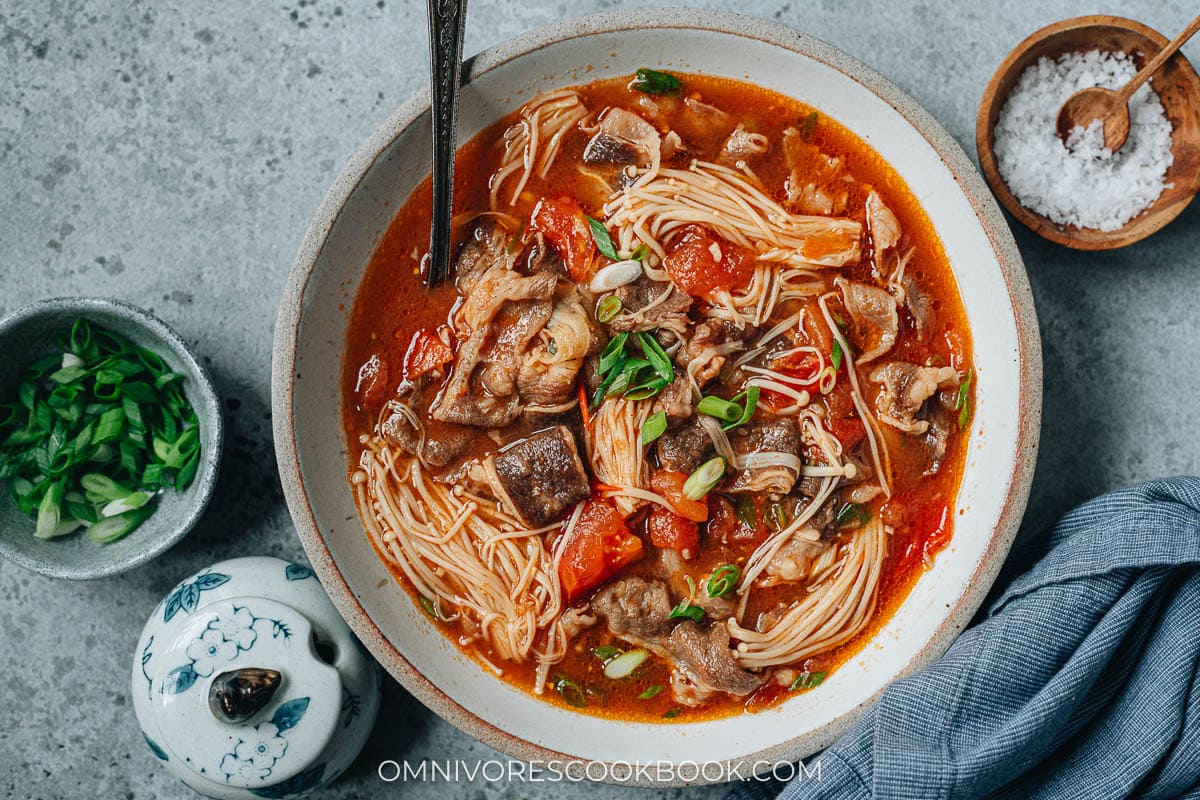 Chinese Chicken Noodle Soup - Omnivore's Cookbook