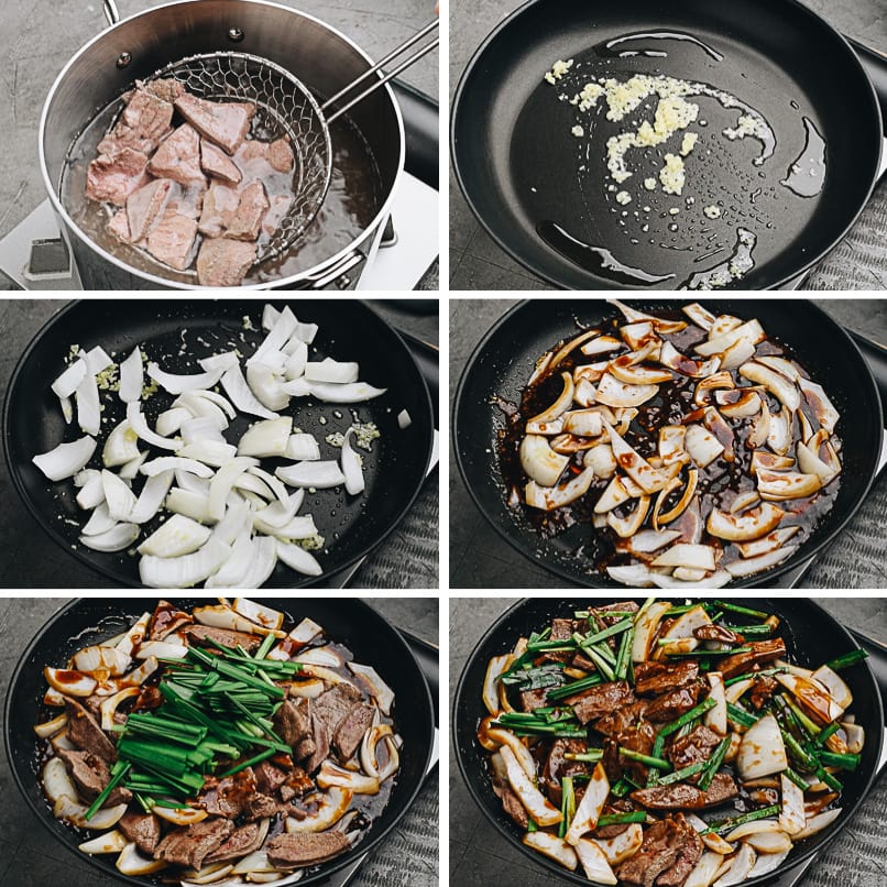 How to make pork liver stir fry step-by-step