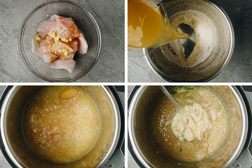 How to cook fish congee step-by-step