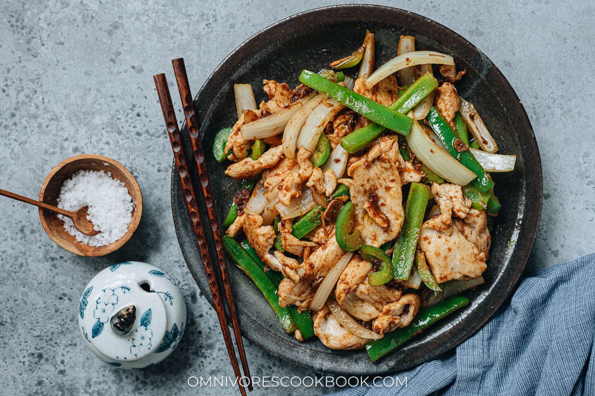 Shacha Chicken (沙茶炒鸡) - Omnivore's Cookbook