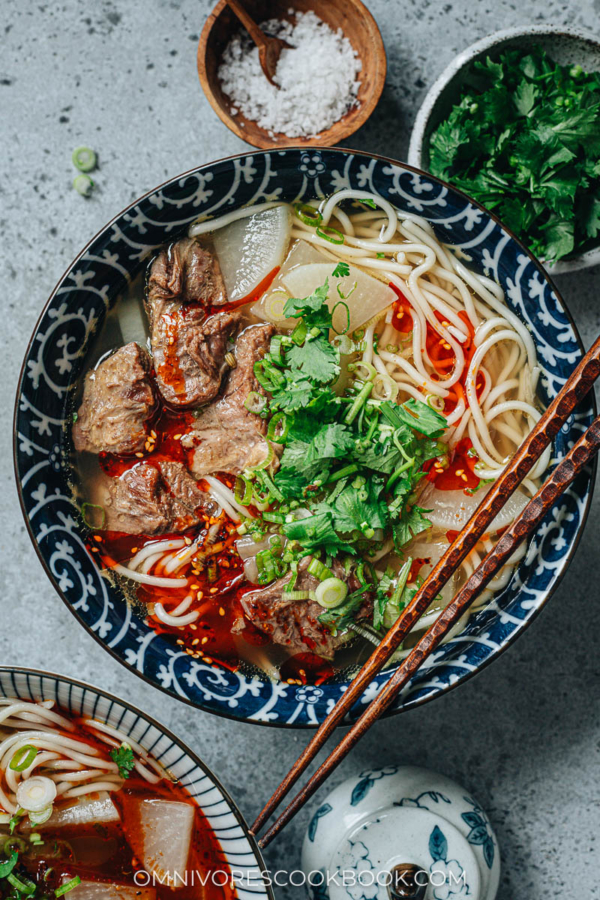 Lanzhou Beef Noodle Soup (兰州拉面) - Omnivore's Cookbook