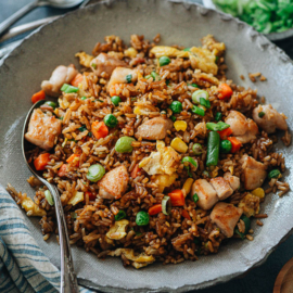 Chicken Fried Rice (鸡肉炒饭) - Omnivore's Cookbook