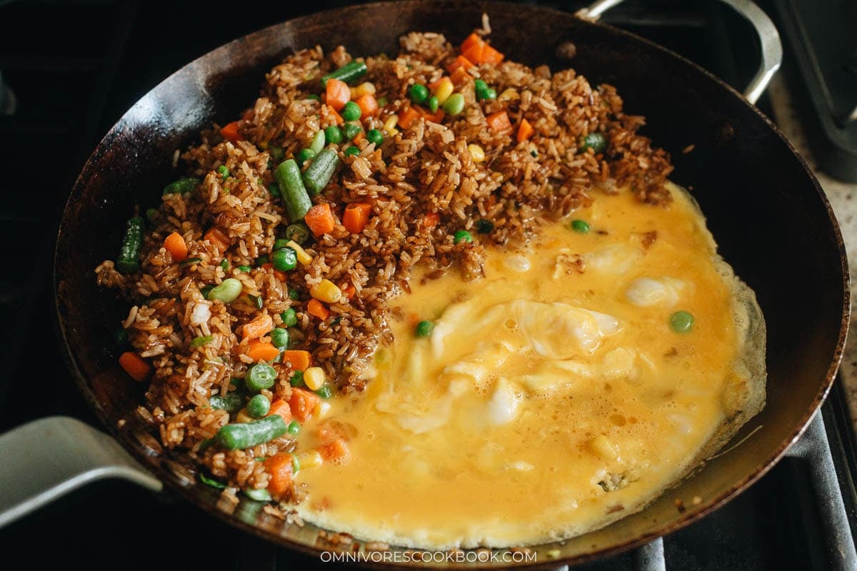 Scramble eggs
