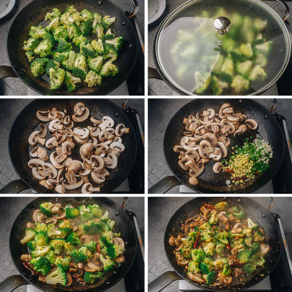 Broccoli and Mushroom Stir Fry - Omnivore's Cookbook