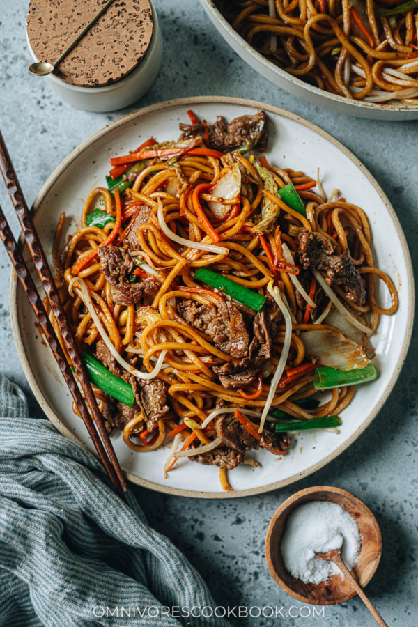 Beef Lo Mein - Omnivore's Cookbook