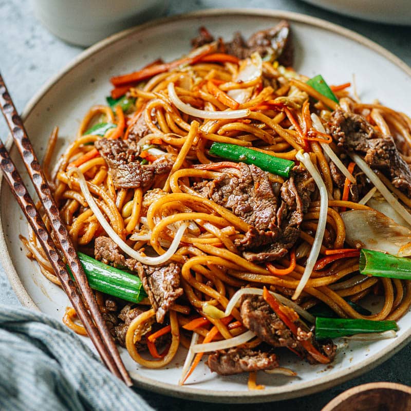 Beef Lo Mein - Omnivore's Cookbook