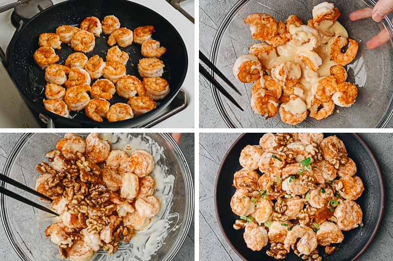How to make walnut shrimp