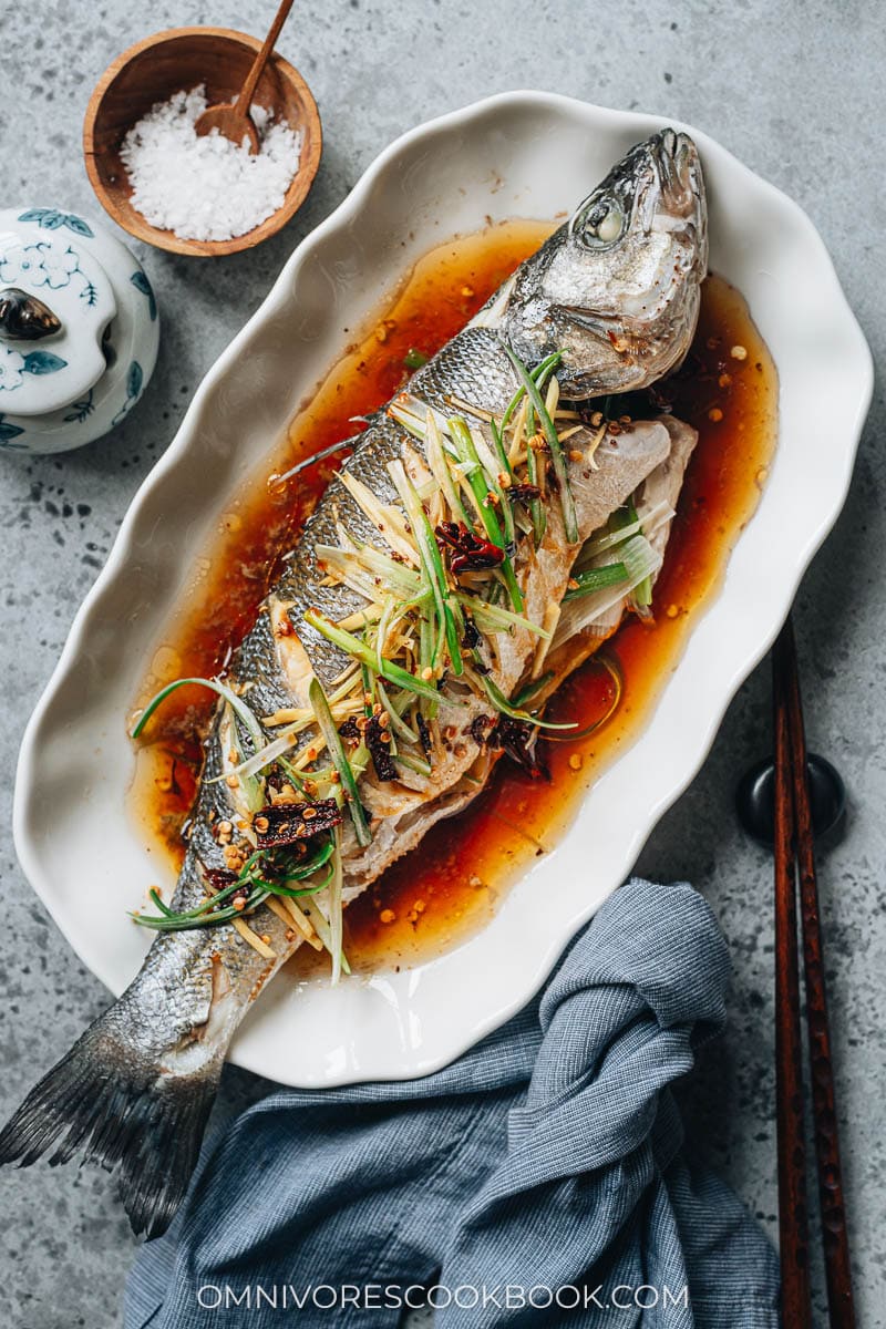 Steamed Whole Fish, Chinese Style - The Woks of Life