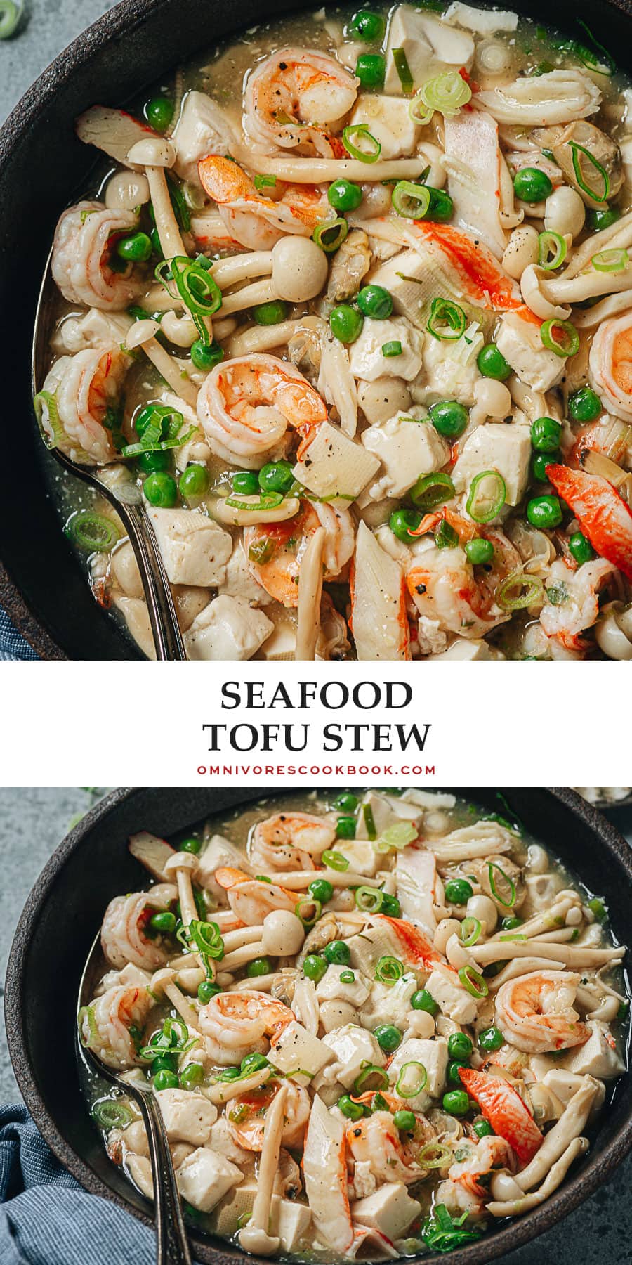 Seafood Tofu Stew - Omnivore's Cookbook