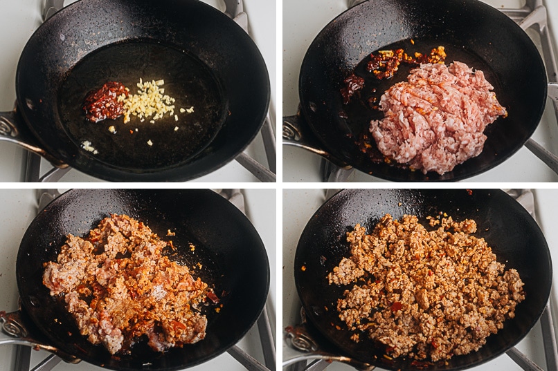 How to make the pork toppings