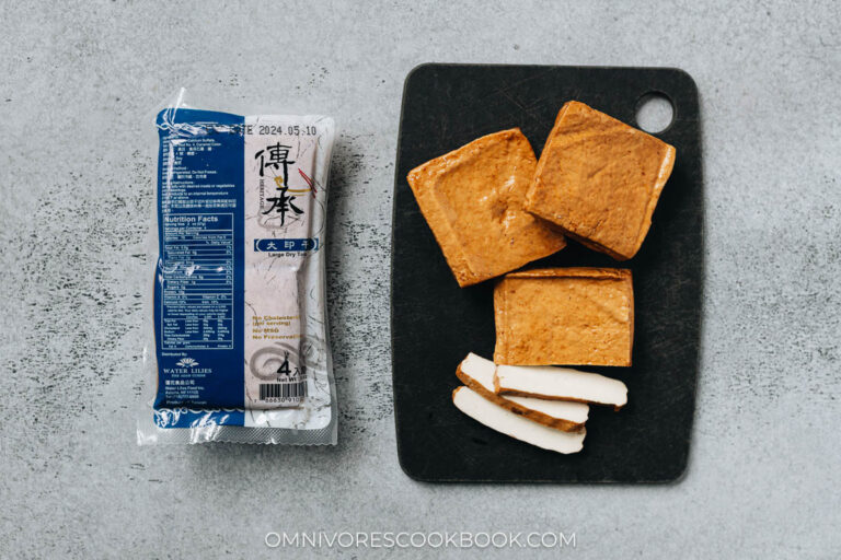 Dried Tofu and Celery Stir Fry (西芹炒香干) - Omnivore's Cookbook