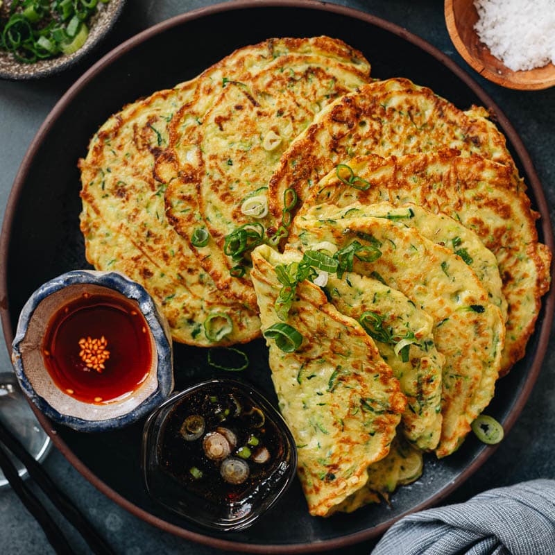 Chinese Zucchini Pancakes (糊塌子) - Omnivore's Cookbook