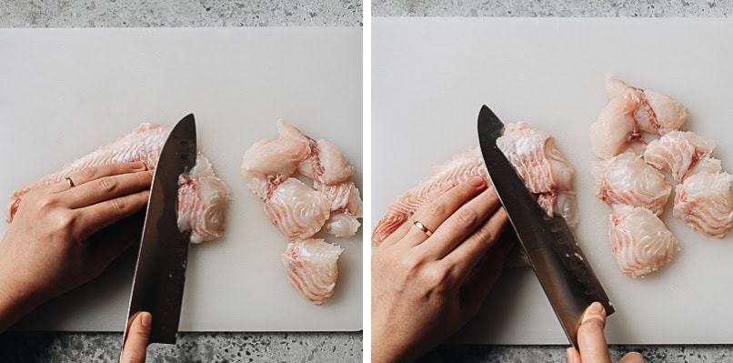 How to slice fish