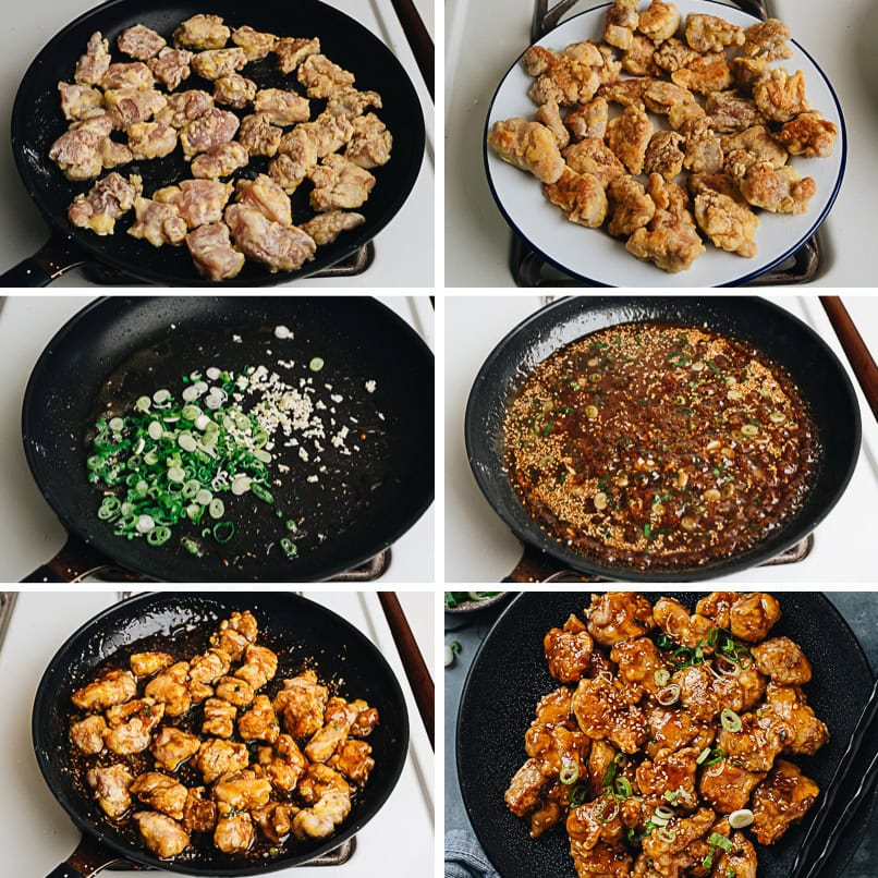 How to make sesame chicken step-by-step