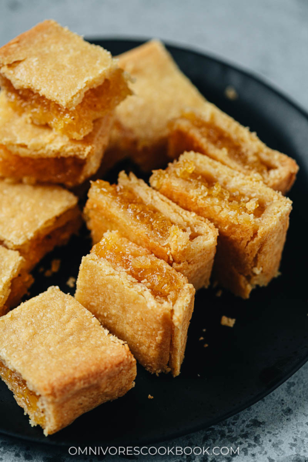 Pineapple Cake (凤梨酥), A Simplified Version - Omnivore's Cookbook