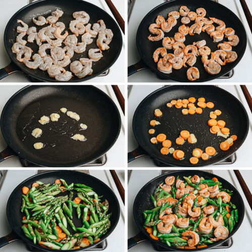 Shrimp and Asparagus Stir Fry - Omnivore's Cookbook