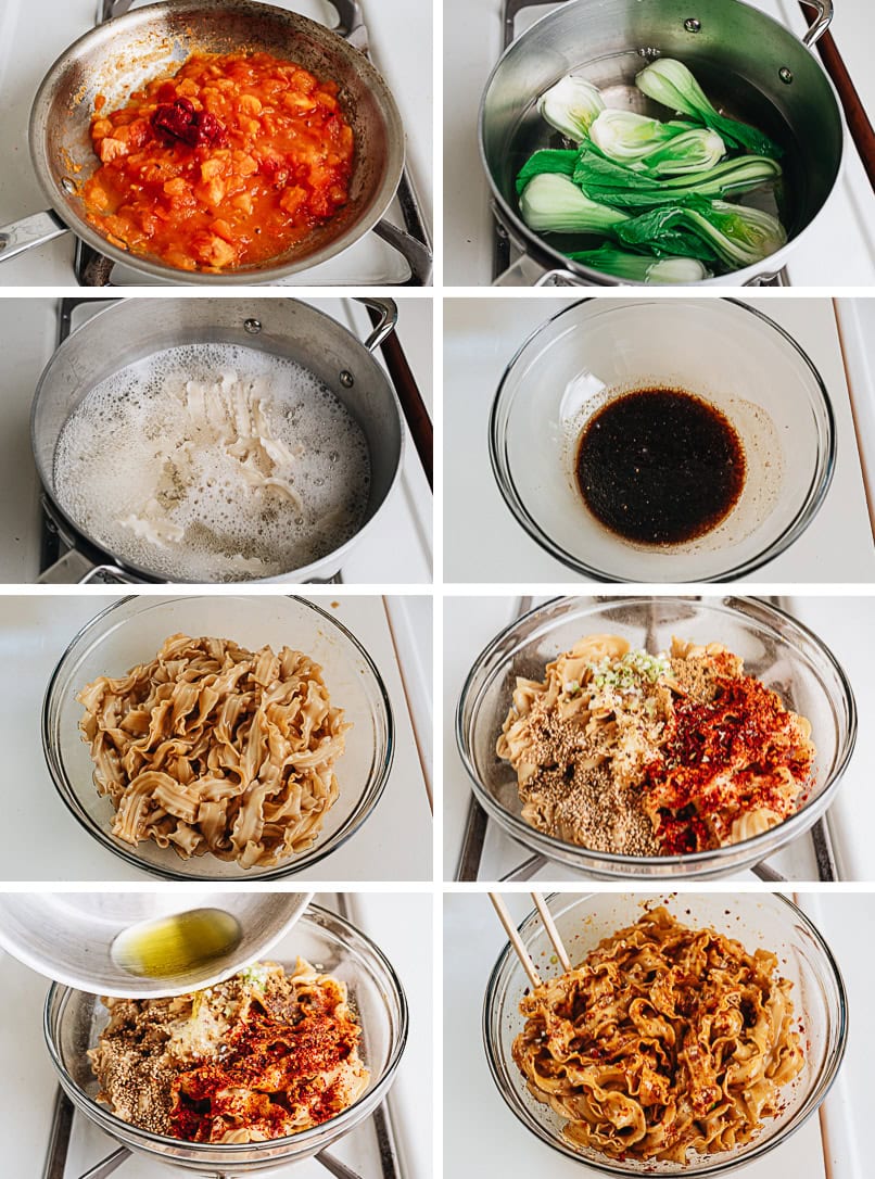 How to make Biang biang noodles step-by-step