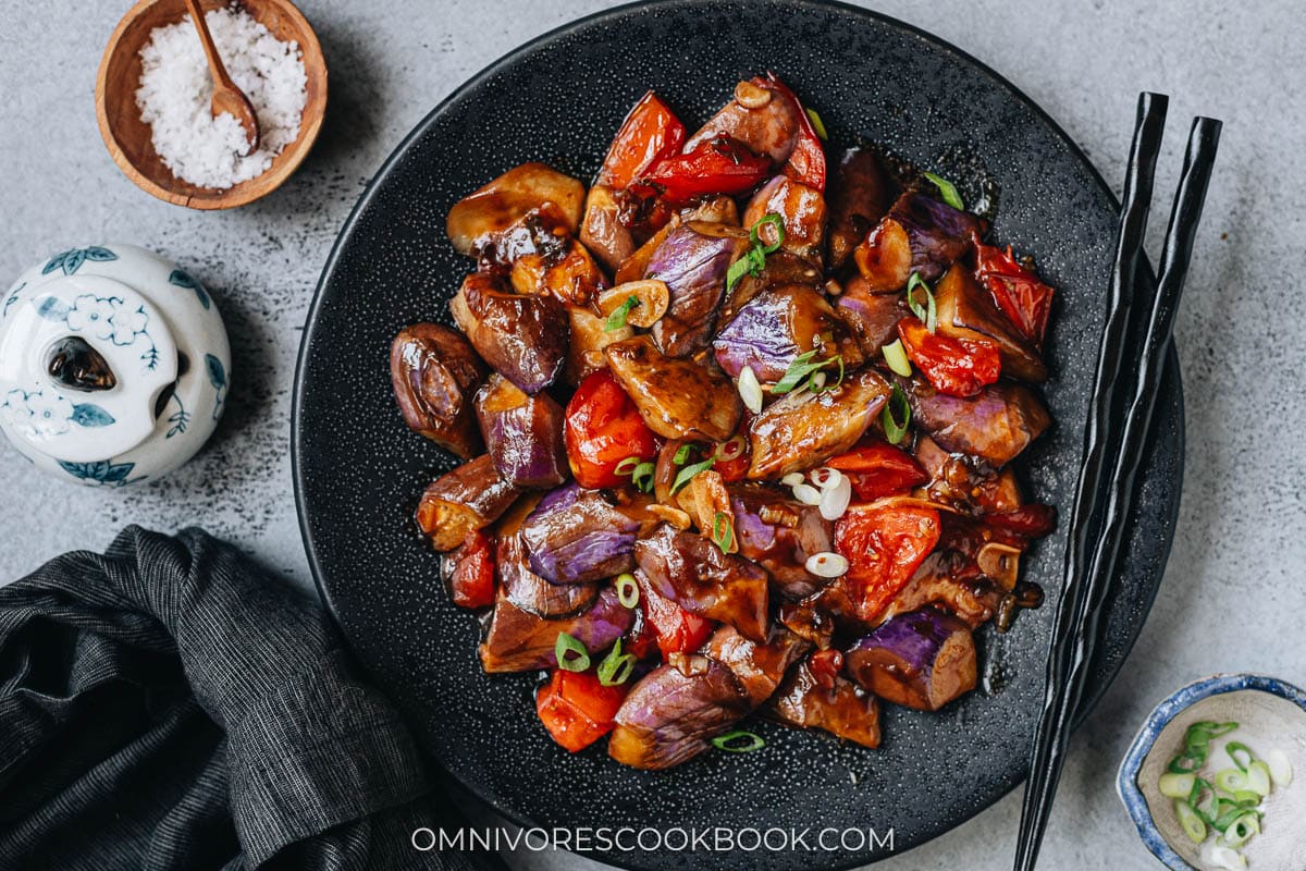 Eggplant With Tomato Omnivore s Cookbook eggplant-with-tomato-omnivore-s-cookbook