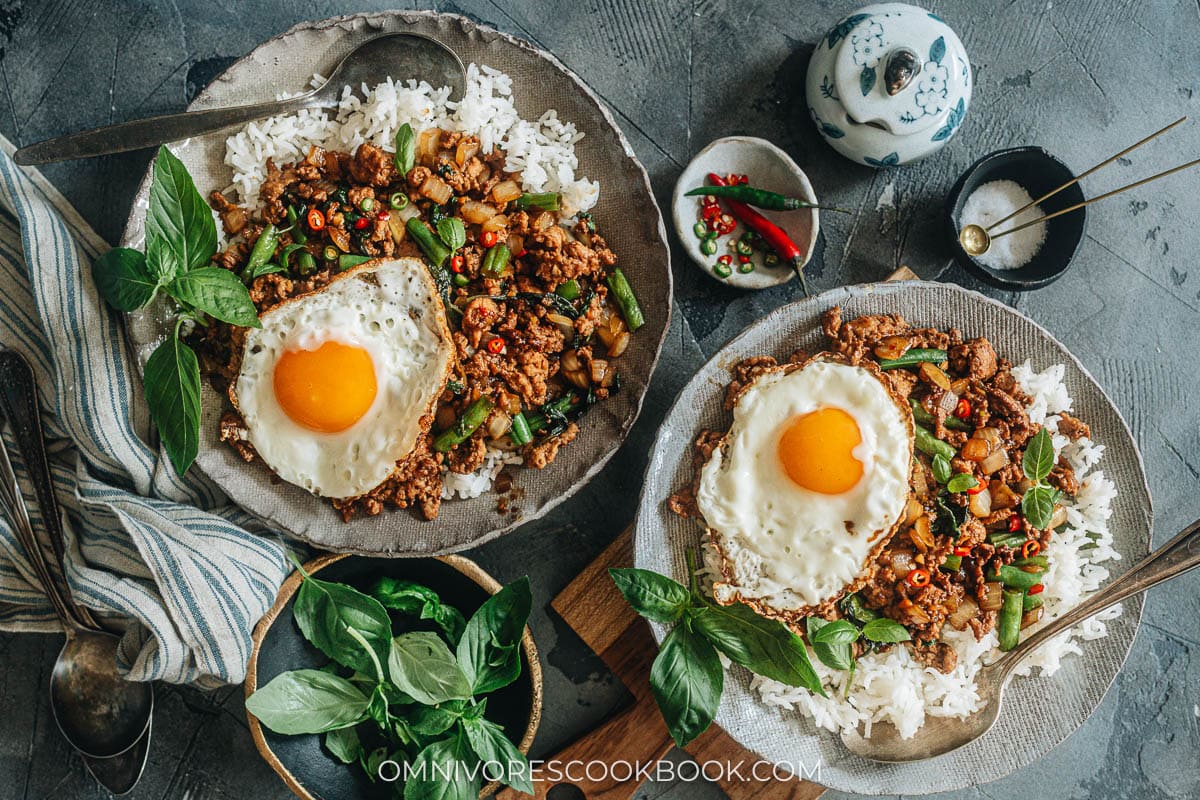 Thai Basil Chicken (Pad Krapow Gai) - Omnivore's Cookbook