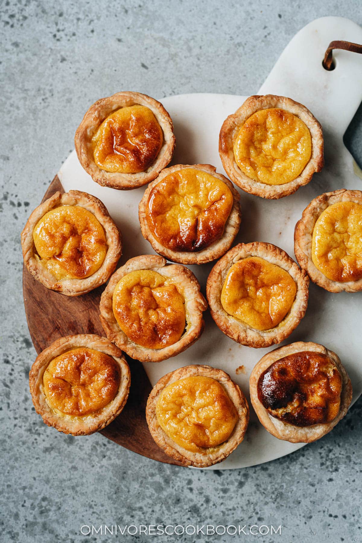 Portuguese egg tart