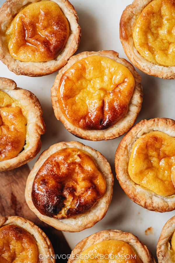 Portuguese Egg Tart (葡式蛋挞, Pastel de Nata) - Omnivore's Cookbook
