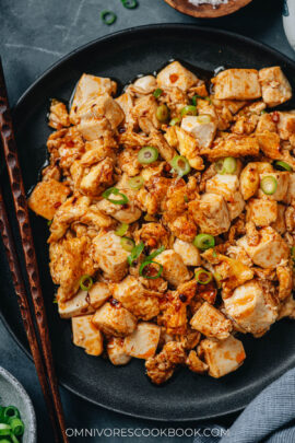 Egg and Tofu Stir Fry (15-Minute) - Omnivore's Cookbook