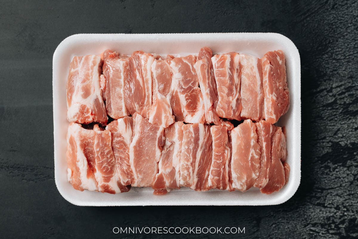 Short ribs in package