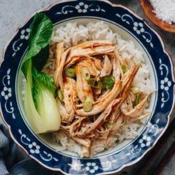 Spice up your lunch routine with this delicious and easy Chinese style Instant Pot shredded chicken. Packed with protein and flavor, it is the perfect healthy meal option.