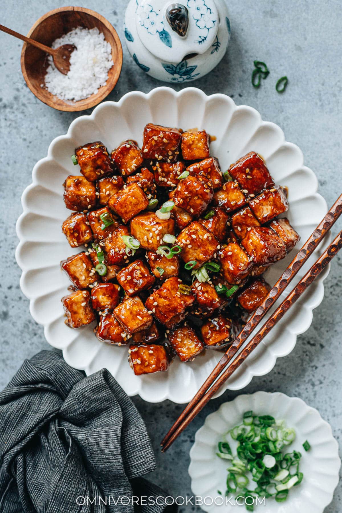 Crispy Sesame Tofu - Omnivore's Cookbook