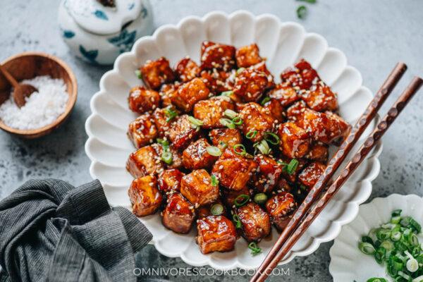 Crispy Sesame Tofu - Omnivore's Cookbook