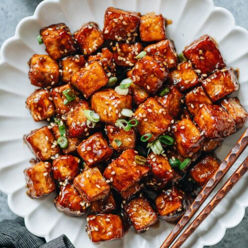 Crispy Sesame Tofu - Omnivore's Cookbook