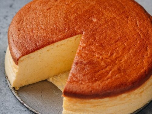 Japanese Cheesecake (Jiggly and Extra Cheesy) - Omnivore's Cookbook