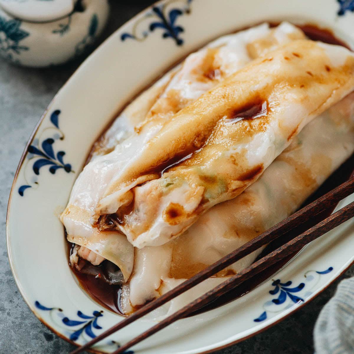 Cheung Fun with Shrimp (鲜虾肠粉)-image