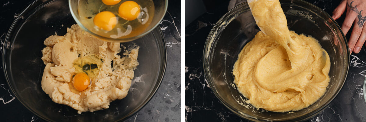 Prepare pate a choux