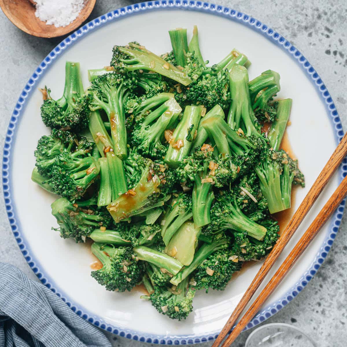 Broccoli with Garlic Sauce