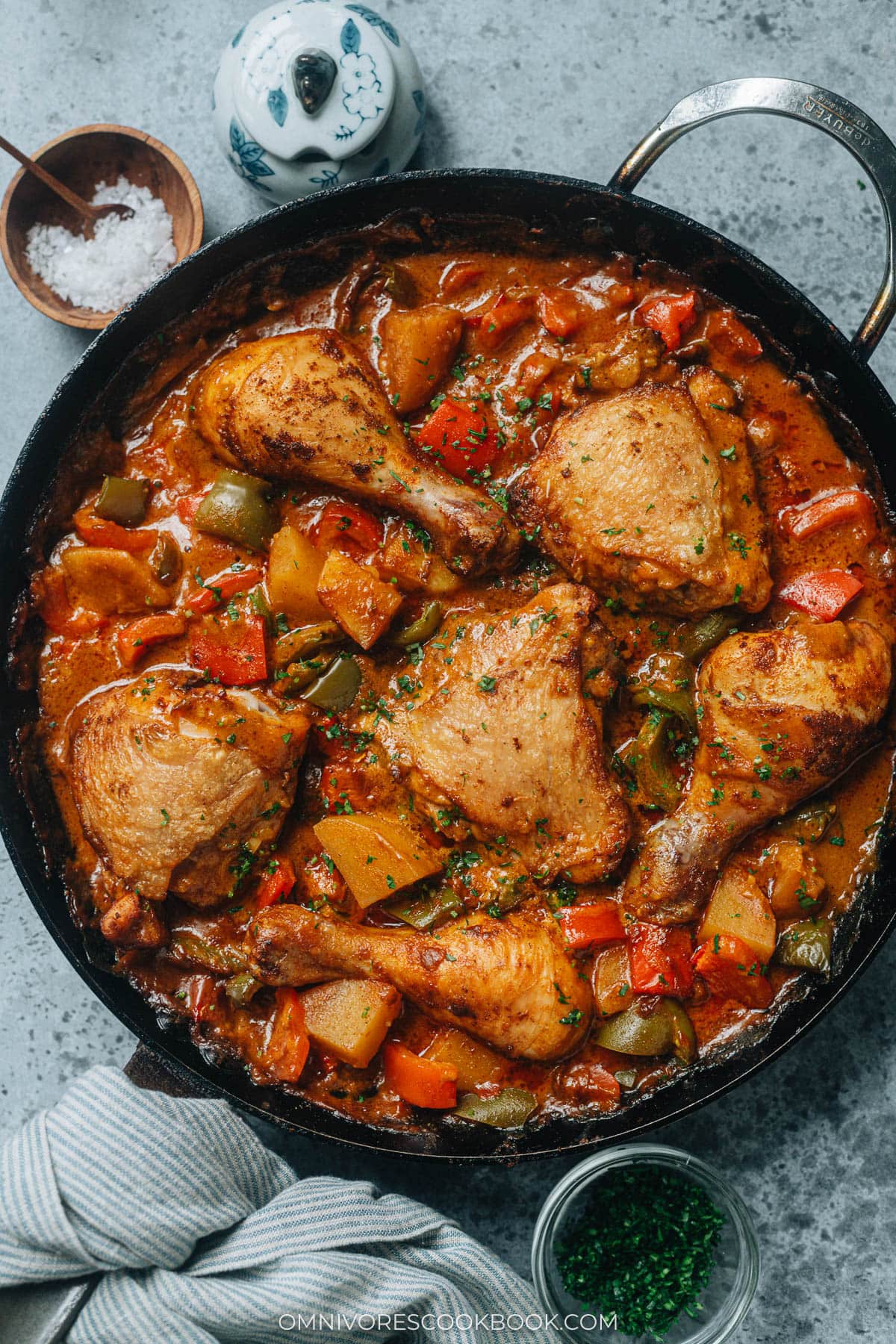 Macanese One-Pan Chicken Curry
