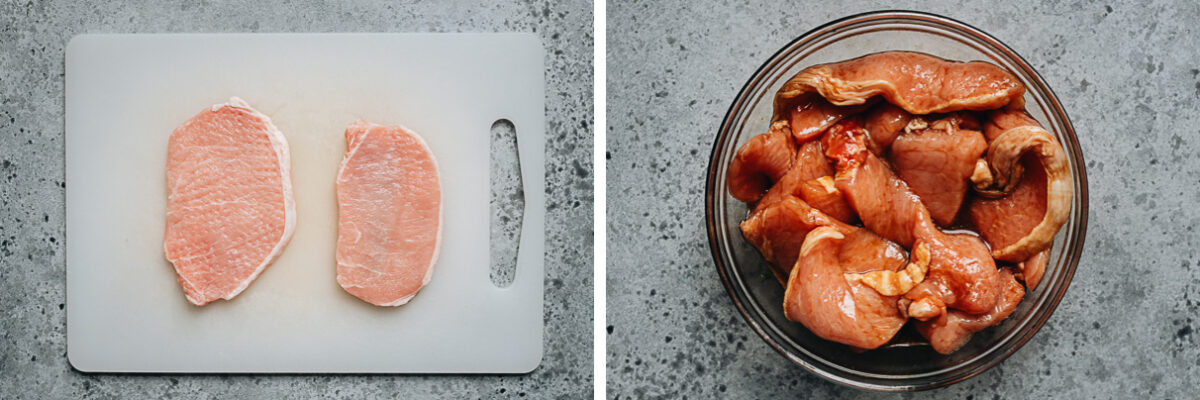 Prepare the meat so it stays tender during cooking